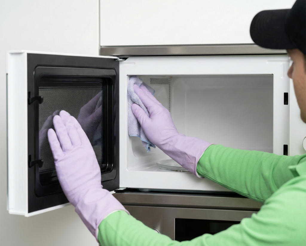 Microwave Cleaning