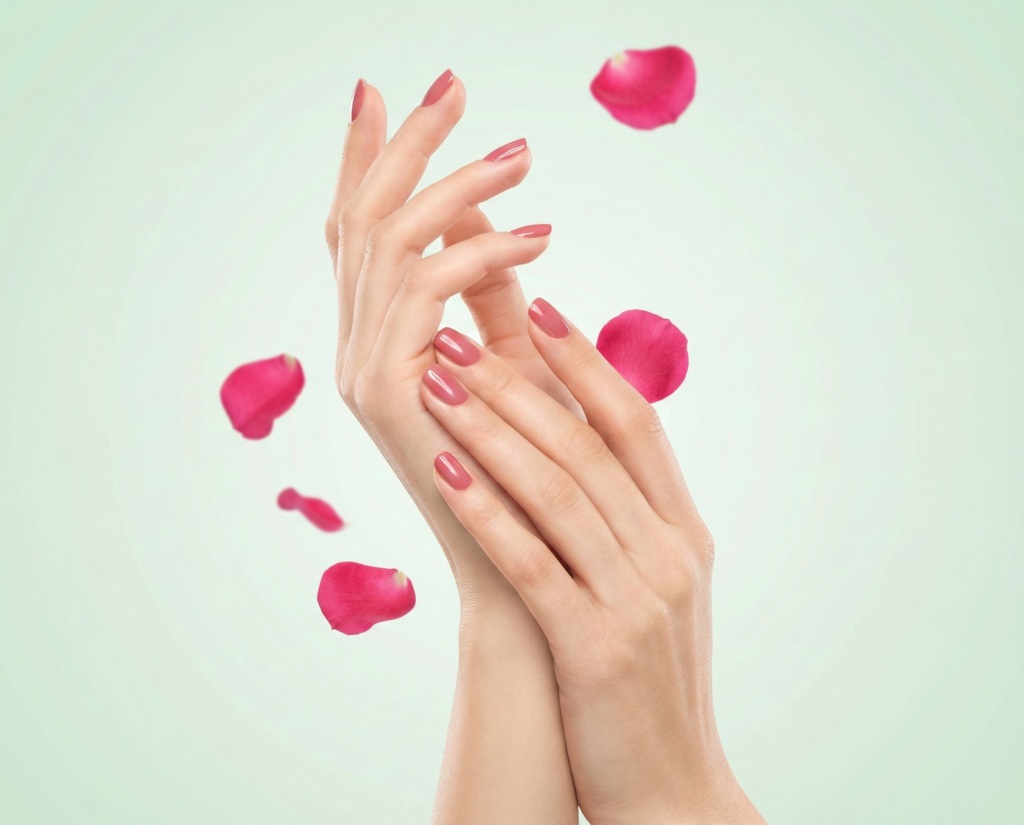 British Rose Manicure