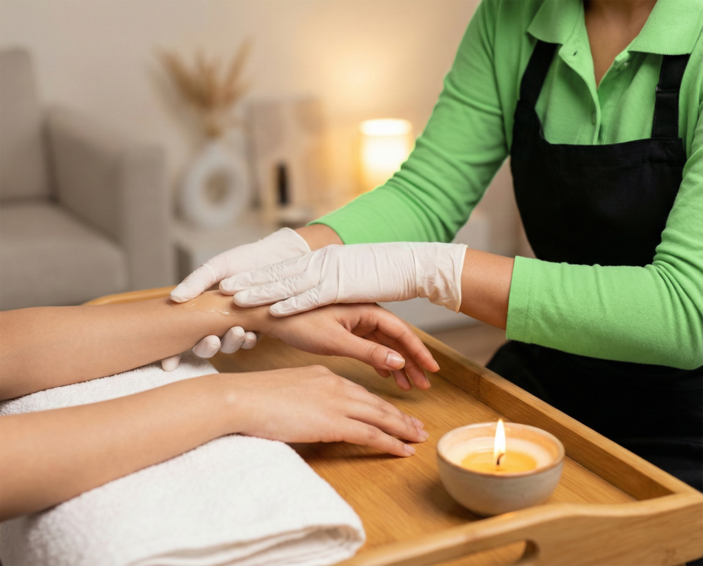 Candle Spa Manicure